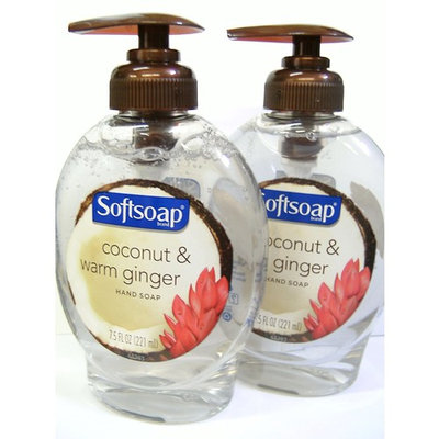 Soft Soap Coconut & Warm Ginger Hand Wash 7.5 Fl.oz./ 2-pack