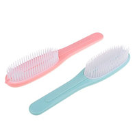 D DOLITY 2x Multifunction Pocket Travel Hairbrush Dismountable Comb Hair Care Brushes