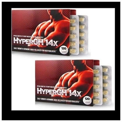 Leading Edge Health HyperGH 14x - Daily Growth Hormone Releaser - 2 Boxes