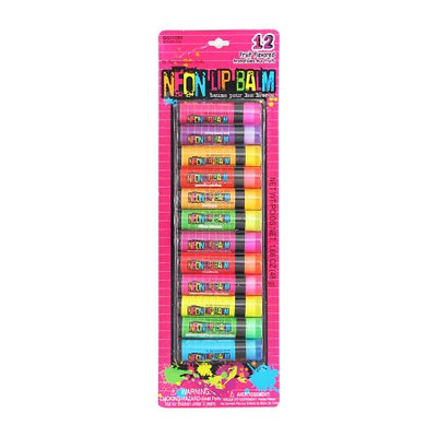 Expressions Girl Neon Lip Balm, 10 Ct