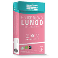 SFCC House Blend Lungo Medium, Nespresso Compatible Coffee Capsules, 50 Ct