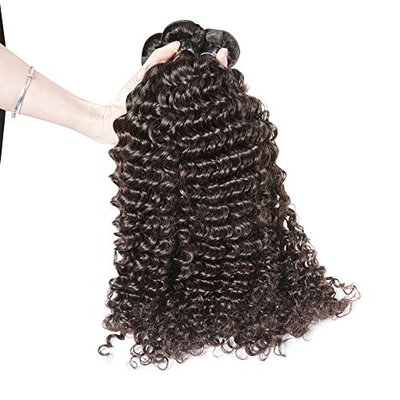 8A Hair Extension Cambodian Virgin Remy Human Hair Bundles Deals Deep Wave Curly Weave 3pcs/lot 300gram Natural Colour 16