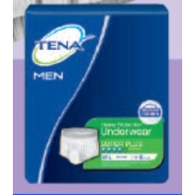 Protective Underwear Tena Men Male Cotton Medium/ Large-Bag of 16