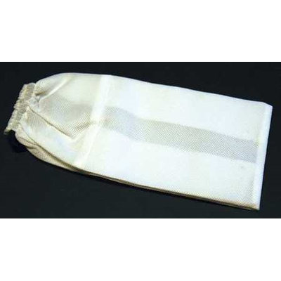 DAYTON 14X835 Bag, 43/4 In. L, Cloth, Reusable, PK 5