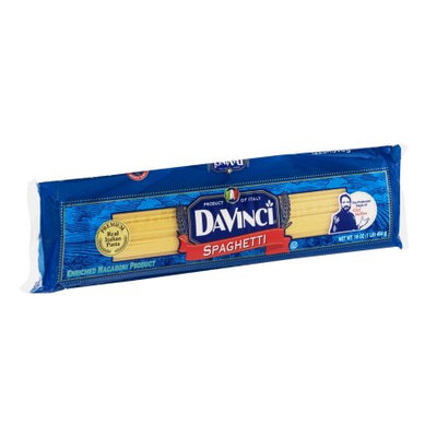 Da Vinci Pasta, Long Cuts, Spaghetti, 16 OZ (Pack of 4)