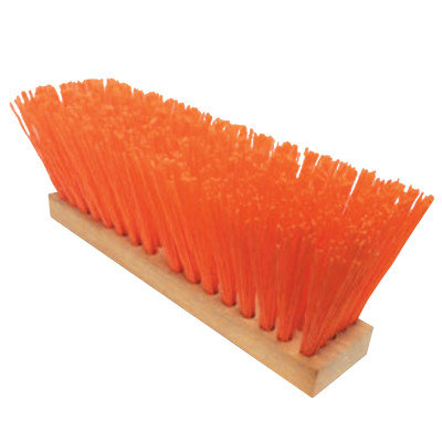 Magnolia Brush 455-1316-O 16 Inch Osha-Orange Plasticstreet Broom W-O Hdl