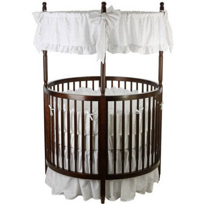 Dream On Me Sophia Posh Circular Crib, Choose Your Finish