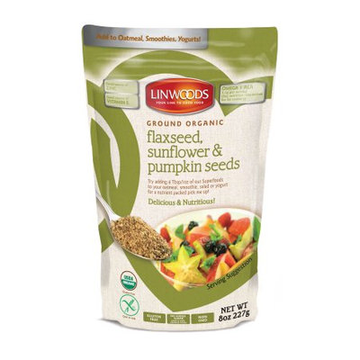 Linwoods ground organic flaxseed sunflower pumpkin seeds - 8 oz