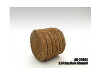American Diorama 23984 Hay Bale Round Accessory 1-24 Scale Models
