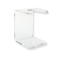 Kaliandee clear plastic shaving brush stand