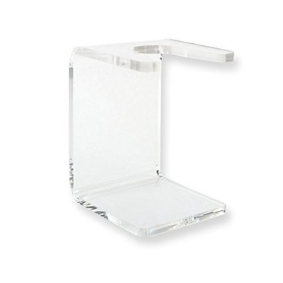 Kaliandee clear plastic shaving brush stand