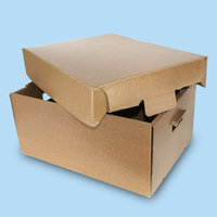 Frontier Packaging 50lb Fish Box Wax Coated