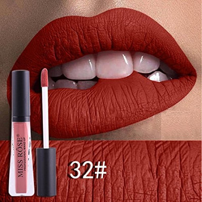 Binmer(TM) Long Lasting Lipstick Waterproof Matte Metal Lip Gloss Liquid Lip Liner Cosmetics