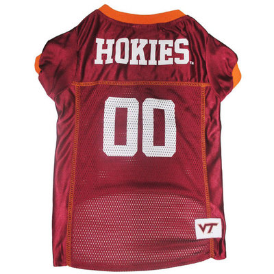 Pets First College Virginia Tech Hokies Collegiate Dog Jersey, Available in Various Sizes