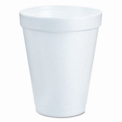 Dart Container Corp Insulated Styrofoam Cup, 6 Oz, 1000/Ct, White