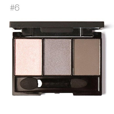 Inverlee 3 Colors Cosmetic Powder Smoky Eyeshadow Palette Makeup Set Matt Available