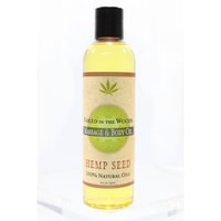 Massage oil Natural Blend NAKED in the WOODS White Tea and Ginger by Earthly Body 8oz