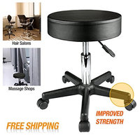 All Goodly Height Adjustable Rolling Swivel Bar /Salon/ Spa/ Massage Stool Chair