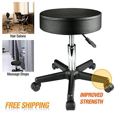 All Goodly Height Adjustable Rolling Swivel Bar /Salon/ Spa/ Massage Stool Chair
