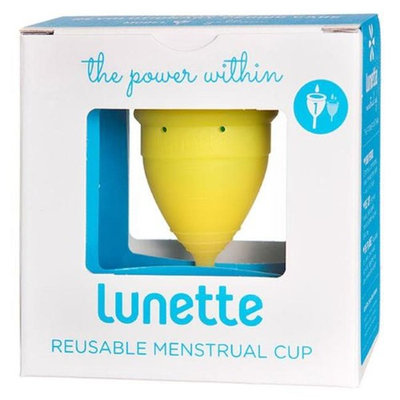 Lunette 231587 Lucia Size 1 Menstrual Cup 1 Yellow