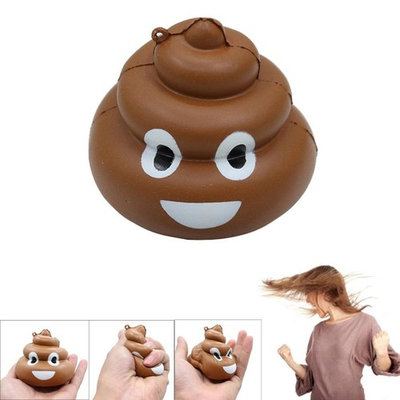 Hatop Squishy Crazy Stool Squeeze Poo Slow Rising Fun Toy Relieve Stress