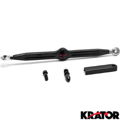Krator® Black Skull Motorcycle Shift Linkage Link Cruiser For 1980-2015 Harley Davidson Electra Glides