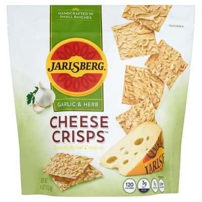 Norseland Inc. Jarlsberg, Crisps Cheese Garlic; Herb, 4 Oz (Pack Of 12)