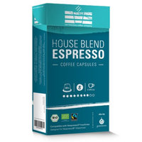 SFCC House Blend Espresso, Nespresso Compatible Coffee Capsules, 50 Ct