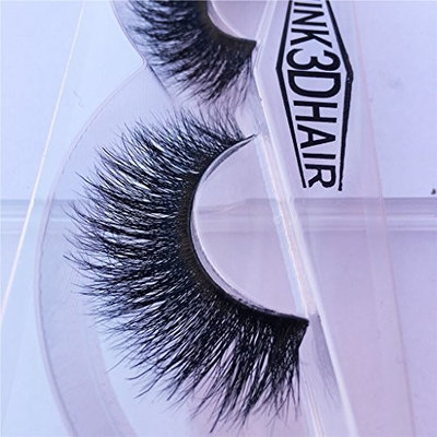 Nobel Hair Long Thick Dramatic Look Handmade Reusable 3D Mink False Eyelashes For Makeup 1 Pair Pack A09