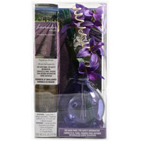 Flora Classique, Inc. Fragranced Reed Diffuser with Decorative Reeds, 6 oz Lavender Fields Fragrance
