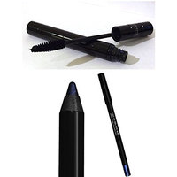 ITAY Minerals Eye Makeup Duo: Intense Volume Fibers Mascara + Line Fix Gel Pen Eyeliner Blue