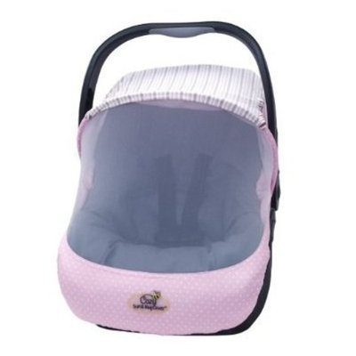 Cozy Sun and Bug Cover UV and Bug Protective Carseat Cover - PINK