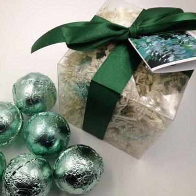 EUCALYPTUS & SPEARMINT GIFT SET with 6 Bath Bomb Fizzies with Shea, Mango & Cocoa Butter, Ultra Moisturizing (14 Oz) Great for Dry Skin, All Skin...