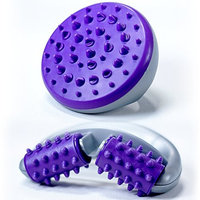 3-PIECE Anti-Cellulite Massager Set w/ Cellulite Roller, Brush Mitt, and Hand Roller for Cellulite Treatment and Reduction - Remove Toxins, Increase Circulation, Tighten & Tone the Skin