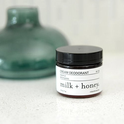 milk + honey Cream Deodorant (Coconut & Lemongrass)