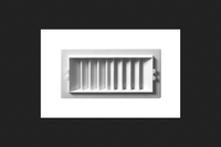 Deflect-o Deflecto RGS84 2-Way Sidewall Register Air Deflector