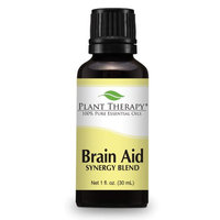 Brain Aid Synergy (for mental focus and clarity). Essential Oil Blend. 30 ml (1 oz). 100% Pure, Undiluted, Therapeutic Grade.