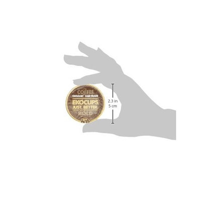 30-count EKOCUPS Organic & Fair Trade Gourmet Coffee Single Serve Cups for Keurig K Cup Brewer Variety Pack Sampler