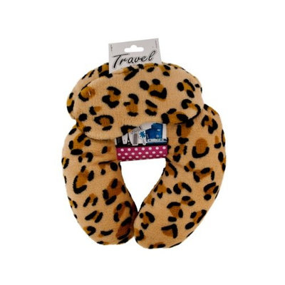 Kole Imports OC623 Travel Neck Pillow with Eye Mask