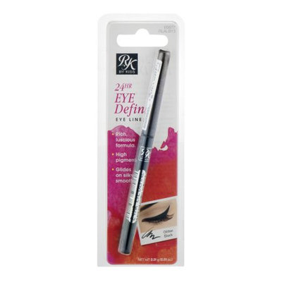Kiss Products Inc RK by Kiss 24HR Eye Define 65877 Glitter Black Eye Liner, 0.01 oz
