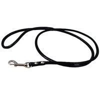 Round Genuine Rolled Leather Dog Leash 52