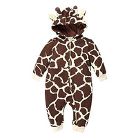 Elevin(TM)Baby Boy Girl Winter Zipper Hoodie Romper Warm Coat Outwear Clothes