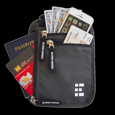 Travel Neck Wallet~Midnight