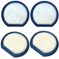 HQRP Primary Filter for Hoover 303173002 303173001 H-303173001 UH70215 UH70210 UH70200 UH70205 UH70110RM UH70200RM Clean Pet Rewind Bagless Upright Vac Vacuum Cleaner Wind-Tunnel + Coaster (Pack of 4)