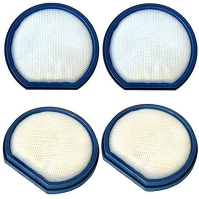 HQRP Primary Filter for Hoover 303173002 303173001 H-303173001 UH70215 UH70210 UH70200 UH70205 UH70110RM UH70200RM Clean Pet Rewind Bagless Upright Vac Vacuum Cleaner Wind-Tunnel + Coaster (Pack of 4)