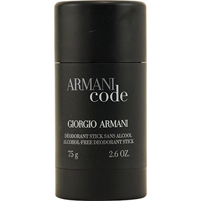 ARMANI CODE by Giorgio Armani ALCOHOL FREE DEODORANT STICK 2.6 OZ for MEN ---(Package Of 2)