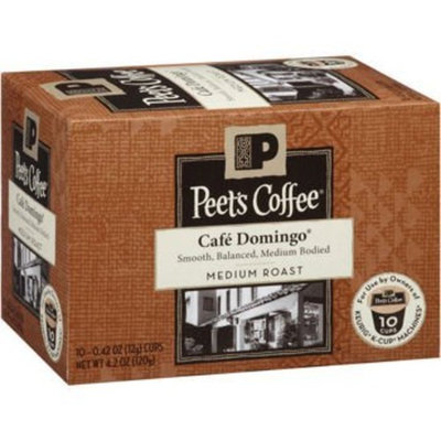 Peet's Coffee Cafe Domingo Medium Roast Single Cup Coffee for Keurig K-Cup Brewers 40 count
