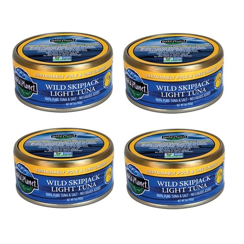 WILD PLANET Wild Skipjack Tuna, Low Mercury Ounce Each,
