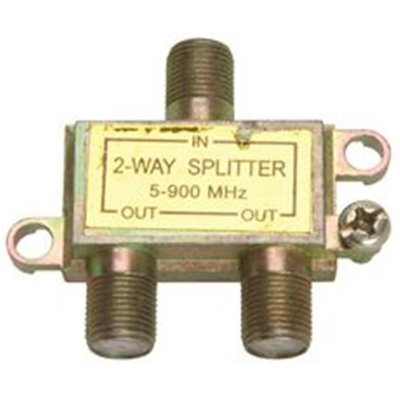 Av Two-Way Splitter 75 Ohm 852106 National Brand Alternative Misc. Wire 852106
