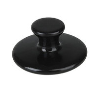 Mushroom Shaped Massager Stones Natural Basalt Hot Rock for Spa, Massage Therapy by iShapify LLC